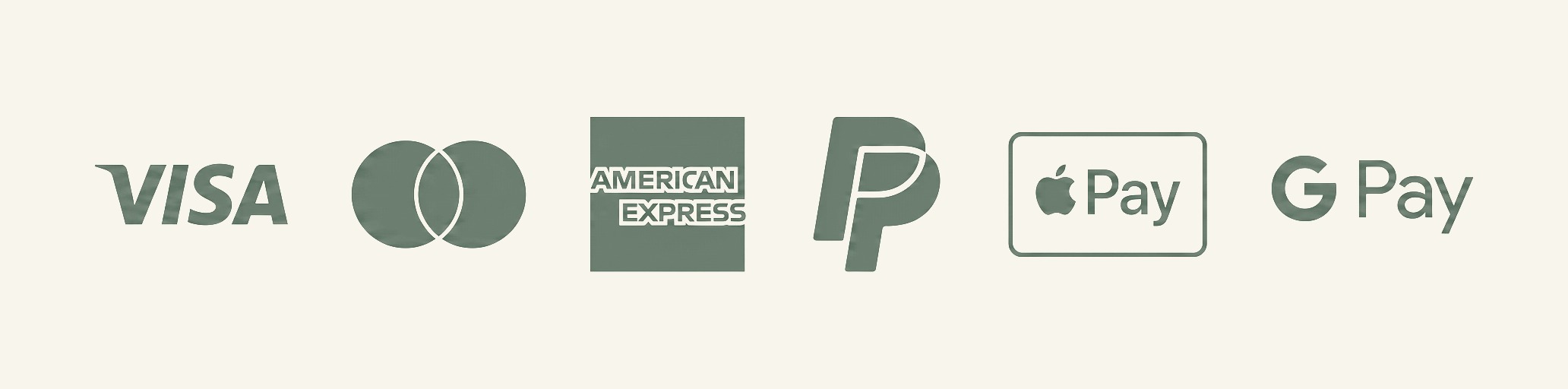 Accepted payments: Visa, Mastercard, American Express, PayPal, Apple Pay, Google Pay